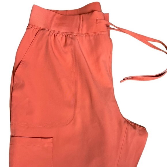 Scrub pants - Angie Uniforms - Med Petite - Coral - Picture 8 of 8